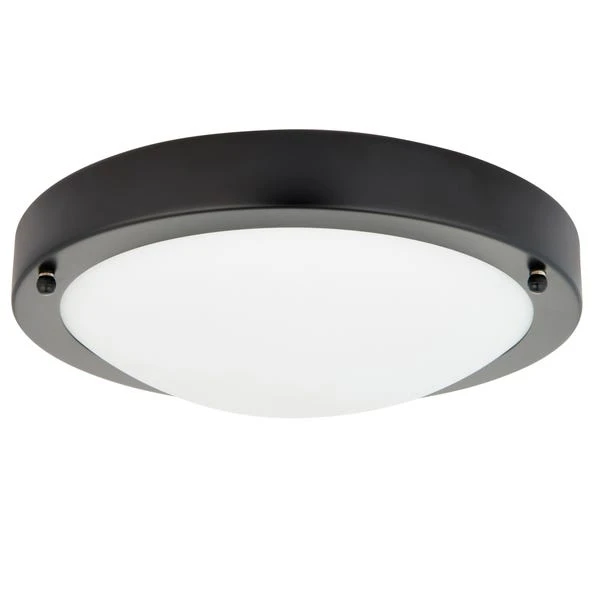 Dunelm Pluto Black Bathroom 1 Light Flush Ceiling Fitting 8 Dunelm Pluto Black Bathroom 1 Light Flush Ceiling Fitting - Image 6
