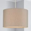 Dunelm Lennox Herringbone Lamp Shade 28cm Grey -Dunelm Shop 30792346
