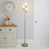 Dunelm Marble Glass Satin Nickel Floor Lamp 1 Dunelm Marble Glass Satin Nickel Floor Lamp -Dunelm Shop 30792348