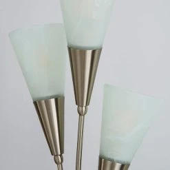 Dunelm Marble Glass Satin Nickel Floor Lamp 8 Dunelm Marble Glass Satin Nickel Floor Lamp -Dunelm Shop 30792348 alt03