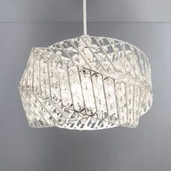 Dunelm Monsanto Jewelled Easy Fit Pendant