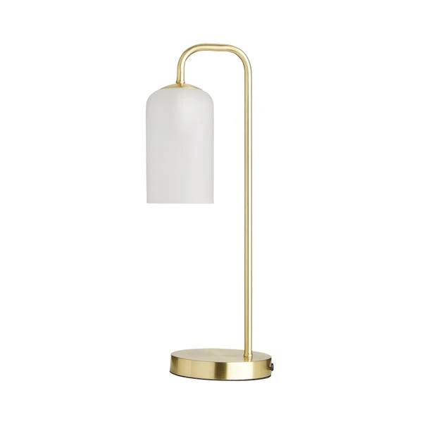 Dunelm Palazzo Frosted Glass Table Lamp Gold 7 Dunelm Palazzo Frosted Glass Table Lamp Gold - Image 5