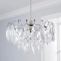 Dunelm Parla Jewel Easy Fit Pendant -Dunelm Shop 30792356 alt01