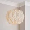 The Edited Life Origami Round Pendant 38cm 1 The Edited Life Origami Round Pendant 38cm -Dunelm Shop 30796652