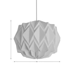 The Edited Life Origami Round Pendant 38cm 11 The Edited Life Origami Round Pendant 38cm -Dunelm Shop 30796652 alt04