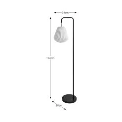 The Edited Life Origami Paper Floor Lamp -Dunelm Shop 30796661 alt05