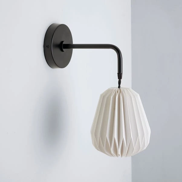 The Edited Life Origami Paper Wall Light 4 The Edited Life Origami Paper Wall Light - Image 2