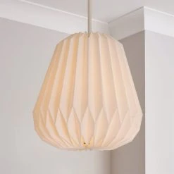 The Edited Life Origami Decagon Paper Pendant Small