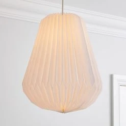 The Edited Life Origami Decagon Paper Pendant Large