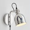 Dunelm Issac Chrome Effect Plug In Wall Light 2 Dunelm Issac Chrome Effect Plug In Wall Light -Dunelm Shop 30798622