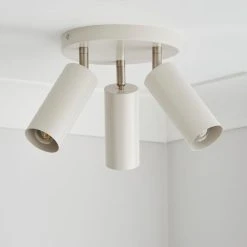 Dunelm Leila 3 Light Semi Flush Ceiling Fitting 9 Dunelm Leila 3 Light Semi Flush Ceiling Fitting -Dunelm Shop 30798630 alt01