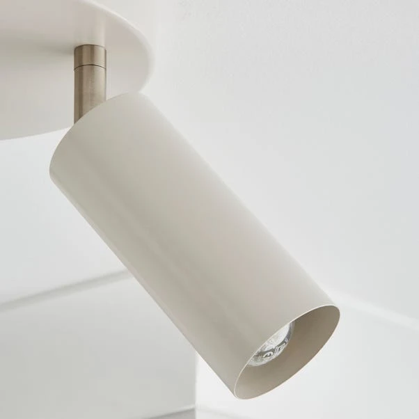 Dunelm Leila 3 Light Semi Flush Ceiling Fitting 5 Dunelm Leila 3 Light Semi Flush Ceiling Fitting - Image 3