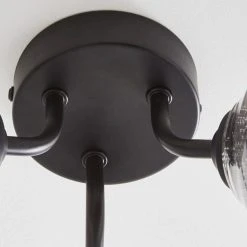 Dunelm Lenny 3 Light Semi Flush Ceiling Fitting -Dunelm Shop 30798648 alt03