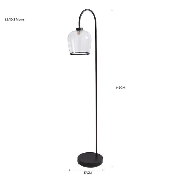 Dunelm Lenny Floor Lamp 8 Dunelm Lenny Floor Lamp - Image 6