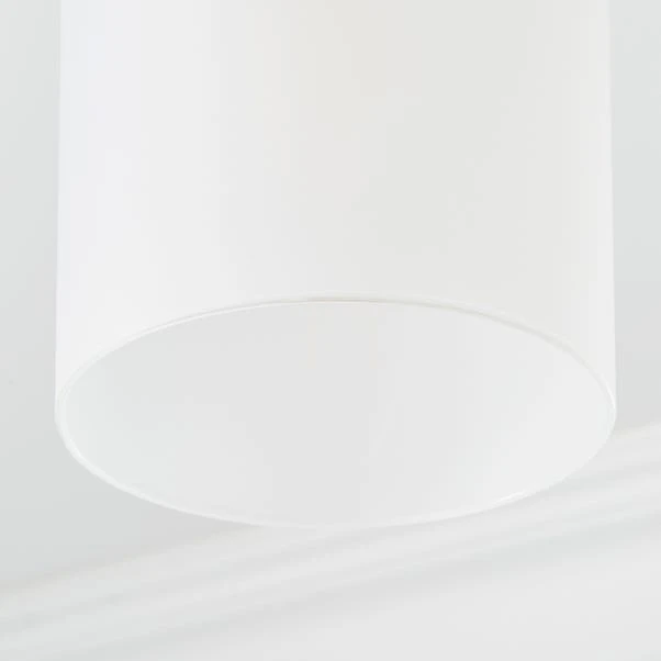 Dunelm Palazzo Semi Flush 3 Frosted Light Fitting 5 Dunelm Palazzo Semi Flush 3 Frosted Light Fitting - Image 3