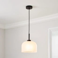 Dunelm Palazzo Frosted Ceiling Pendant