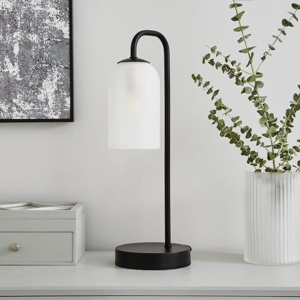 Dunelm Palazzo Frosted Table Lamp 4 Dunelm Palazzo Frosted Table Lamp - Image 2