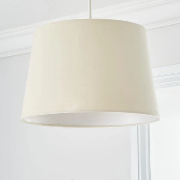 Dunelm Clara 35cm Tapered Lamp Shade 4 Dunelm Clara 35cm Tapered Lamp Shade - Image 2