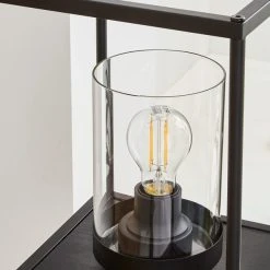 Dunelm Cole Midi Shelved Floor Lamp Black -Dunelm Shop 30802423 alt02