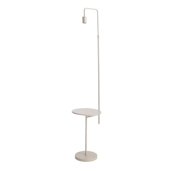 Dunelm Aubrey Exposed Bulb Floor Lamp With Table Grey 6 Dunelm Aubrey Exposed Bulb Floor Lamp With Table Grey - Image 4