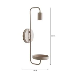 Dunelm Aubrey Exposed Bulb Shelf Wall Light 13 Dunelm Aubrey Exposed Bulb Shelf Wall Light -Dunelm Shop 30802438 alt05