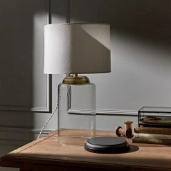 Natural History Museum Table Lamp Clear And Brass 9 Natural History Museum Table Lamp Clear And Brass -Dunelm Shop 30803334 alt02