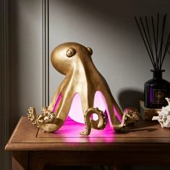 Natural History Museum Octopus Rechargeable Table Lamp -Dunelm Shop 30803336 alt03