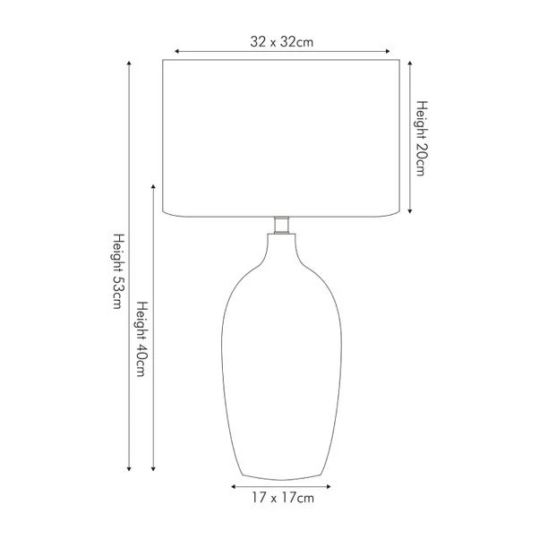 Pacific Lifestyle Abbie Table Lamp 6 Pacific Lifestyle Abbie Table Lamp - Image 4