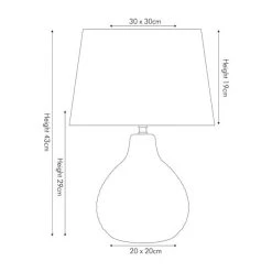 Pacific Lifestyle Rhea Table Lamp 10 Pacific Lifestyle Rhea Table Lamp -Dunelm Shop 30803542 alt04