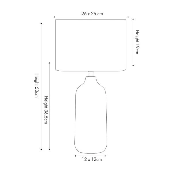 Pacific Lifestyle Venus Table Lamp 7 Pacific Lifestyle Venus Table Lamp - Image 5