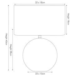 Pacific Lifestyle Mabel Table Lamp -Dunelm Shop 30804332 alt03