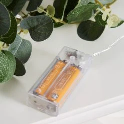 Dunelm Eucalyptus Green Lit Garland 10 Dunelm Eucalyptus Green Lit Garland -Dunelm Shop 30808831 alt03