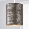 Dunelm Romano 18cm Cylinder Silver Lamp Shade -Dunelm Shop 30808834
