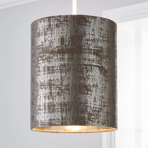 Dunelm Romano 18cm Cylinder Silver Lamp Shade 3 Dunelm Romano 18cm Cylinder Silver Lamp Shade