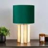Dunelm Virgo Green Star Glass Table Lamp -Dunelm Shop 30818155