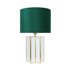 Dunelm Virgo Green Star Glass Table Lamp 8 Dunelm Virgo Green Star Glass Table Lamp -Dunelm Shop 30818155 alt02