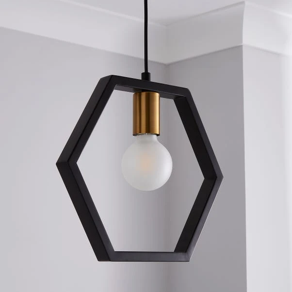Dunelm Hexa 1 Light Ceiling Fitting 3 Dunelm Hexa 1 Light Ceiling Fitting - Image 2