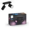 Philips HUE Fugato 2 Light Smart LED Ceiling Spotlight Bar 1 Philips HUE Fugato 2 Light Smart LED Ceiling Spotlight Bar -Dunelm Shop 30838339