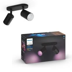Philips HUE Fugato 2 Light Smart LED Ceiling Spotlight Bar
