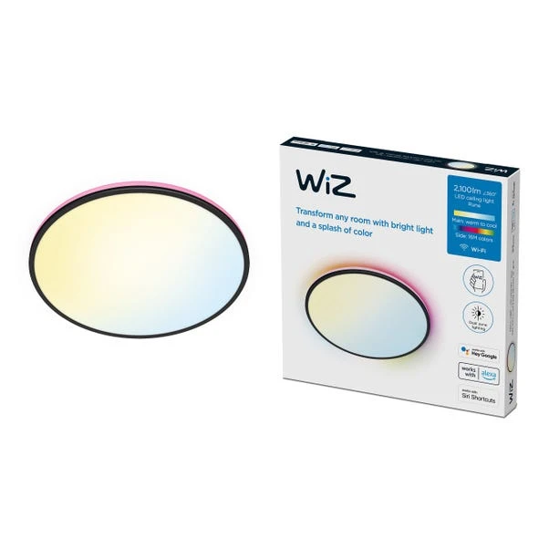 WiZ Connected WiZ Aura Smart LED Ceiling Light 3 WiZ Connected WiZ Aura Smart LED Ceiling Light